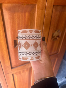 Frosted Mug-Aztec