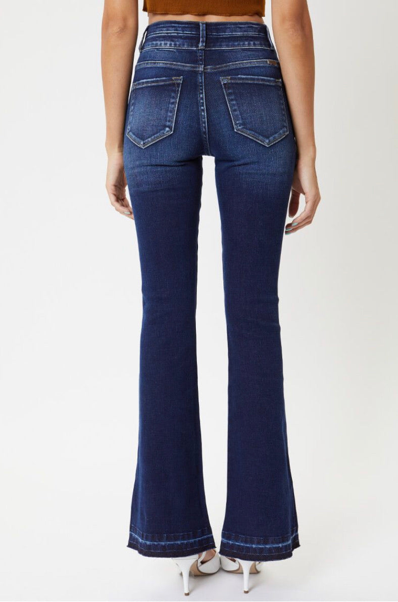 Split Side Bootcut Jeans