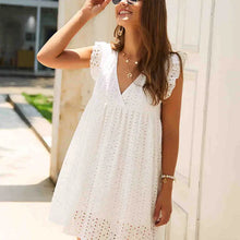 Load image into Gallery viewer, Baby Doll Eyelet Dress
